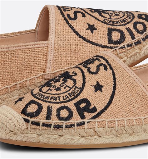 Dior Granville cloth espadrilles 